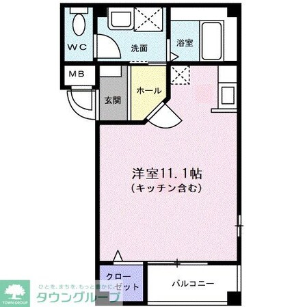 Abitazione領家の物件間取画像